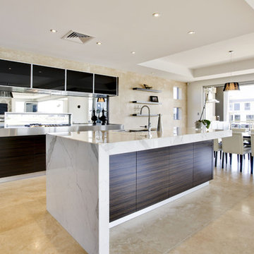 Contemporary Kitchen Design Soverign Island Gold Coast Australia