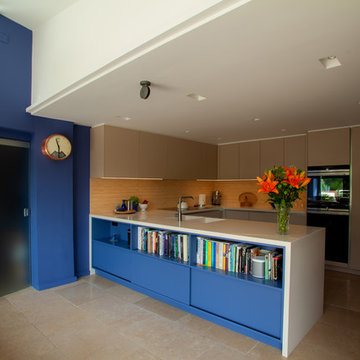 Contemporary Kitchen/Diner for a Workers Cottage, South Downs National Park
