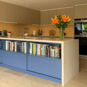 Contemporary Kitchen for Period Cottage, Hampshire
