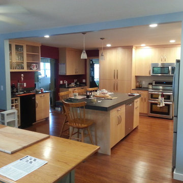 Contemporary Kitchen; Hartford, VT