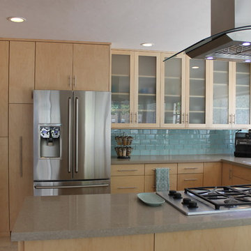 Contemporary kitchen in Brentwood, CA