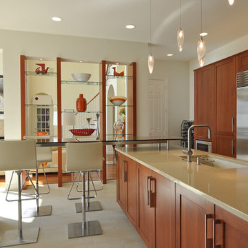 Contemporary kitchen in Dallas