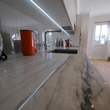 Contemporary kitchen in Finchley