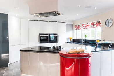 contemporary kitchen in Norwich