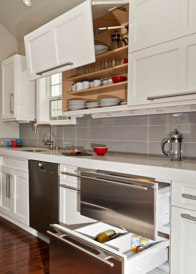 Transitional Kitchen by Reier Construction