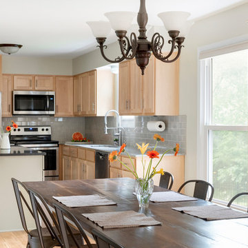 Contemporary Kitchen Remodel | Apple Valley, MN | White Birch Design, LLC