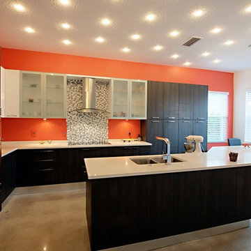 Contemporary Kitchen Remodel by Brista Homes