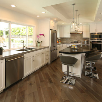 Contemporary Kitchen Remodel - South San Jose, CA