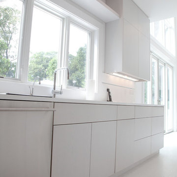 Contemporary Kitchen w/ Handle-less Design