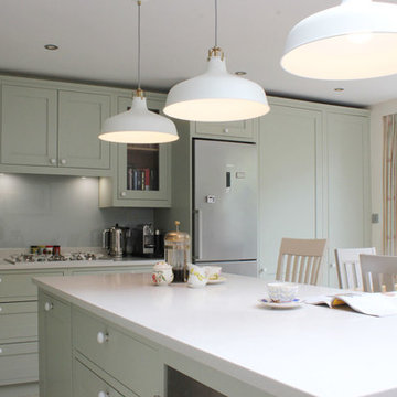 Contemporary kitchen, Wimbledon
