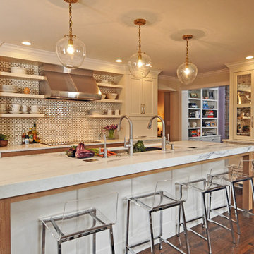 Contemporary Kitchen with a Mid-Century Vibe - Glen Ellyn, IL