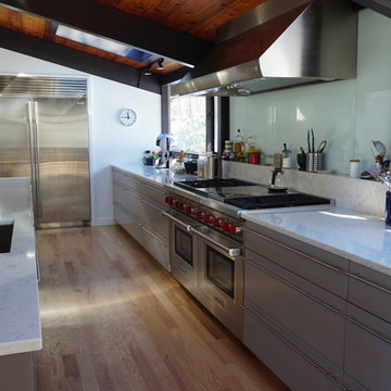 Contemporary Kitchen with Silestone