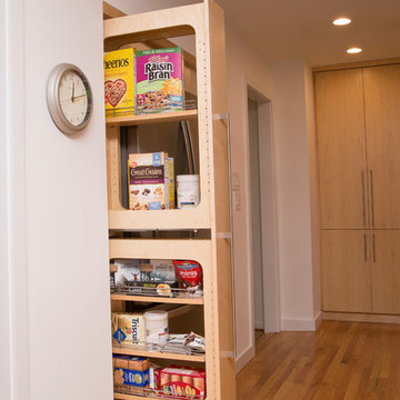 Contemporary Kitchen with Soapstone Counters