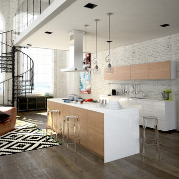 Contemporary kitchens