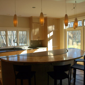 Contemporary LEED Kitchen