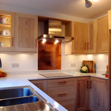 Contemporary Limed Ash Kitchen
