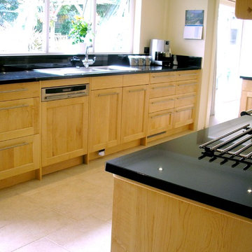 Contemporary Maple kitchen