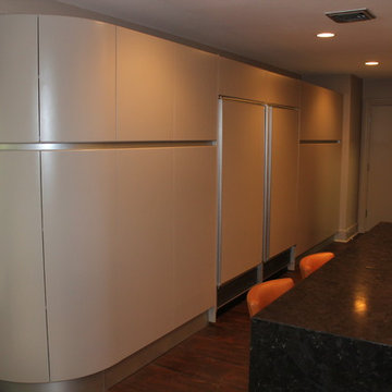Contemporary Memorial Kitchen Remodel Pedini Kitchen Cabinetry