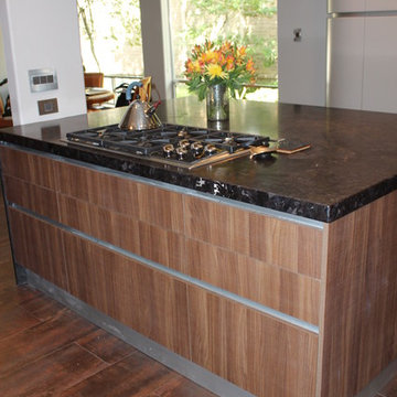 Contemporary Memorial Kitchen Remodel Pedini Kitchen Cabinetry