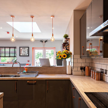 Contemporary Open Plan Kitchen Extension