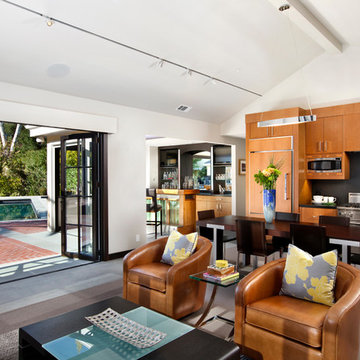 CONTEMPORARY POOL HOUSE | Atherton