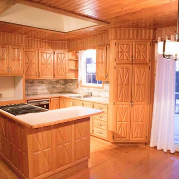 Contemporary rustic kitchen