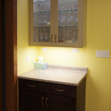 Contemporary Yellow Kitchen