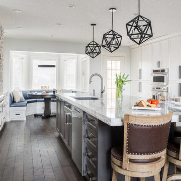 Cooking in Style; Exquisite Modern French Kitchen and Main Floor Renovation