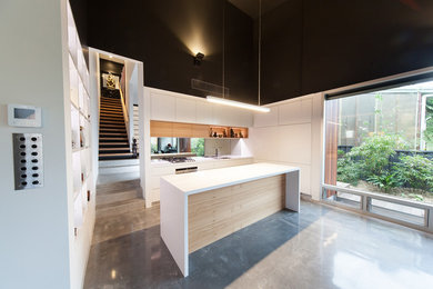 Contemporary kitchen in Newcastle - Maitland.