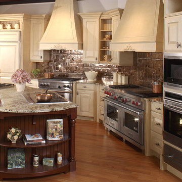 Copper & Latte Traditional Kitchen