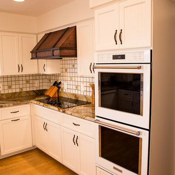 Copper and White Kitchen in Gainesville, VA