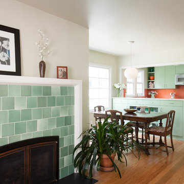 Coral + Jade Kitchen Remodel