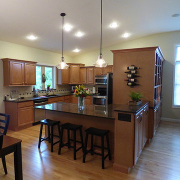 Coralville Townhome Kitchen
