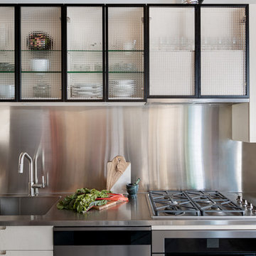 Cordova Street Residence - Industrial Kitchen