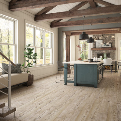 Kitchen - country kitchen idea in Other