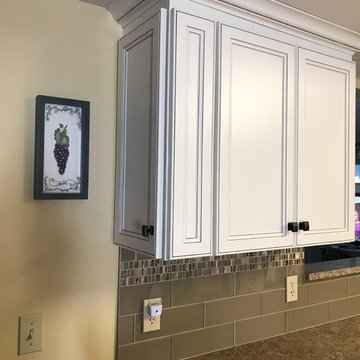 Countertop replacement and painted cabinets
