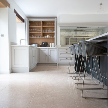 Country Barn: Dijon Brushed Limestone Tiles