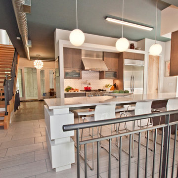 Country Contemporary Kitchen