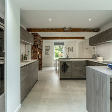 Country cottage gets a sympathetic modern kitchen
