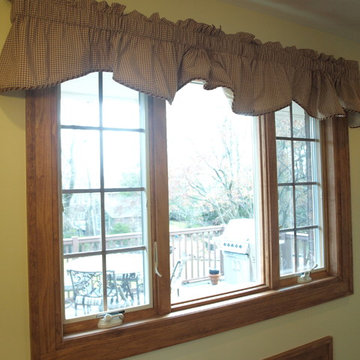 Country Farmhouse Window Treatment