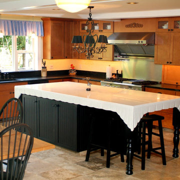 Country Home Kitchen Island