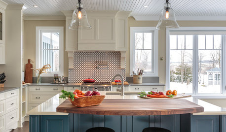 Kitchen of the Week: Elegant Farmhouse Style on the Water