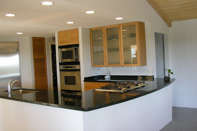 Große Moderne Küche in San Diego