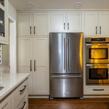 Cozy Khaki Kitchen