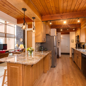 Cozy Kitchen with a View