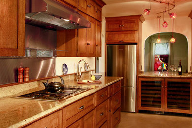 Photo of a contemporary kitchen in Minneapolis.