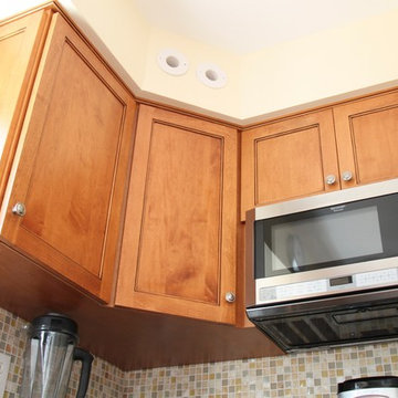 Craftsman-Influenced Maple Kitchen with Black Granite Counters in Manassas, VA