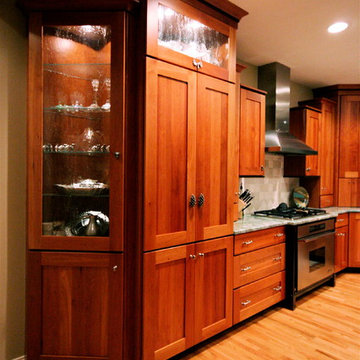 Craftsman Style Kitchen, custom cabinetry