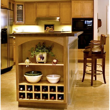 Craftsman wine/display cabinet