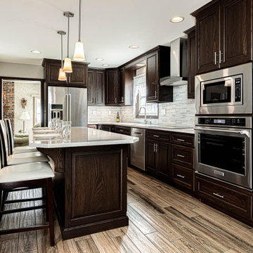 Cramped Kitchen Remodel Becomes Exceptional
